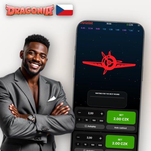 Dragonia Casino Aviator – letadlo stoupá po křivce násobitele v crash hře