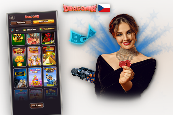 Bezpečné stažení Dragonia Casino APK přes QR kód s ikonou ochranného štítu