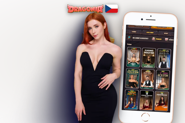 Mobilní aplikace Dragonia Casino s plným přístupem ke hrám odkudkoliv