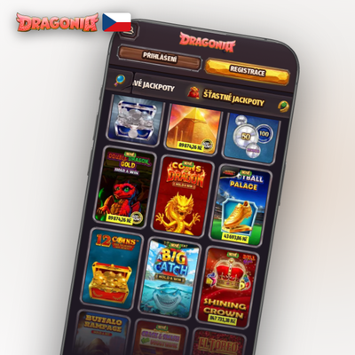Live kasino s živými krupiéry přímo v Dragonia Casino mobilní aplikaci