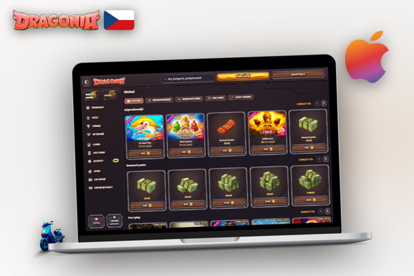 Registrační formulář Dragonia Casino pro získání bonusu za registraci
